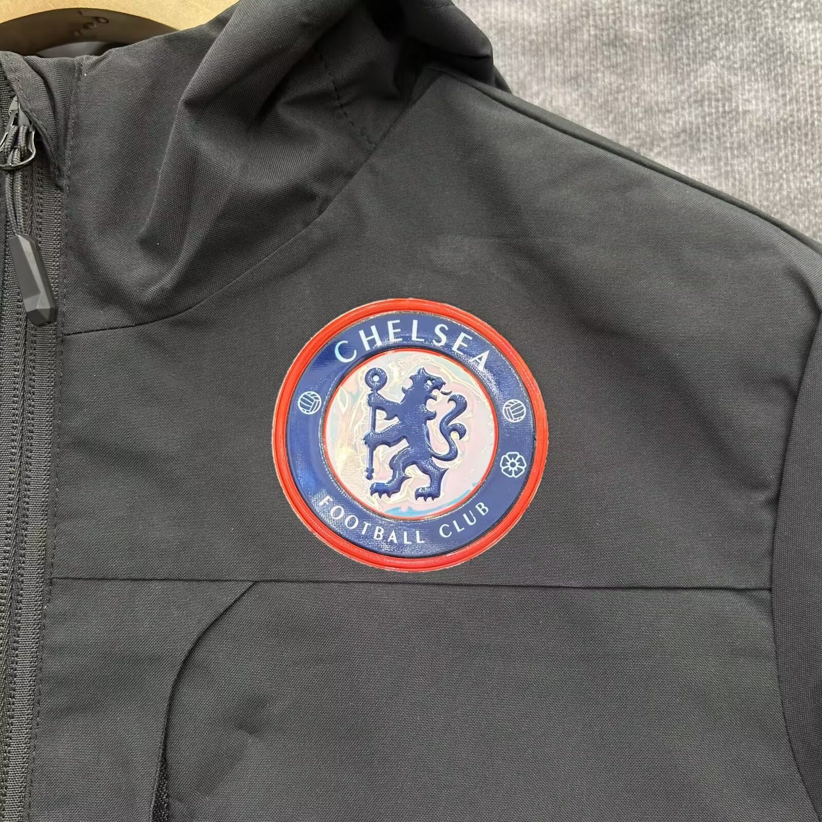 24/25 Chelsea Black Windbreaker