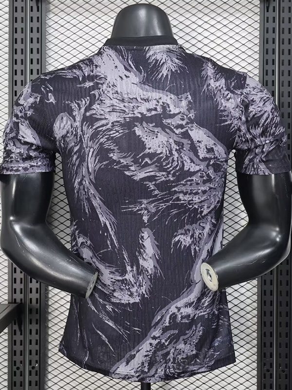 26-27 England Black Grey Player Version Training shirts