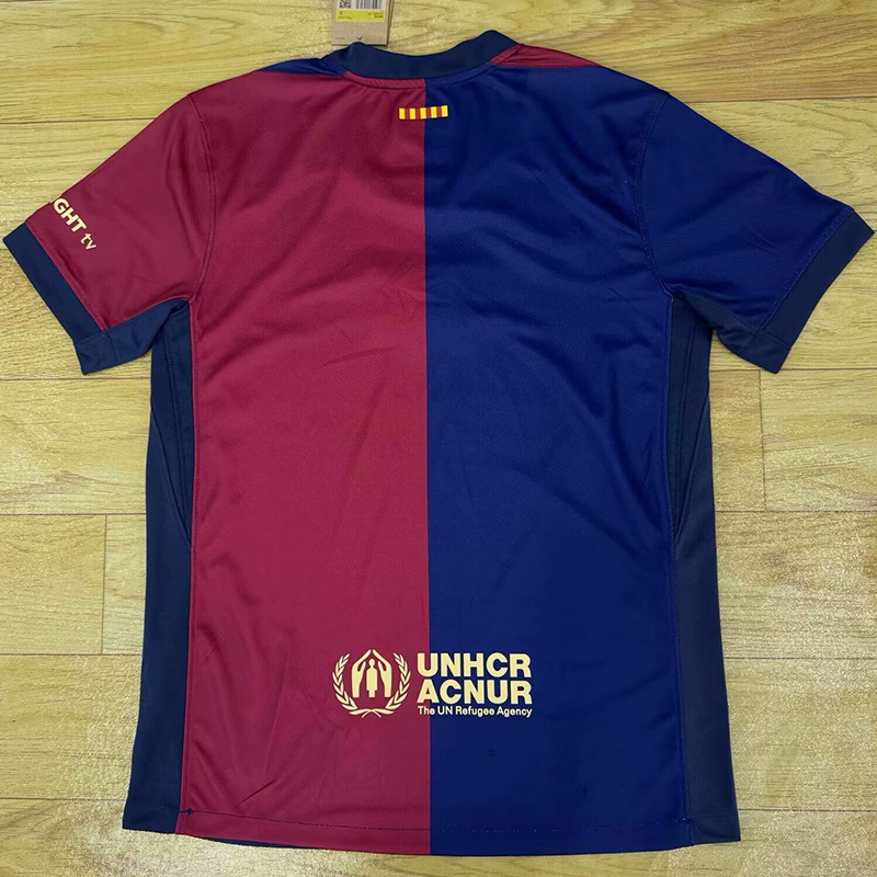 24-25 BAR Home El Clasico Edition Fans Soccer Jersey *德比版