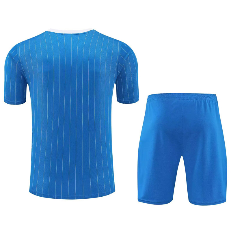 25-26 RMA Blue Training Short Suit #条纹