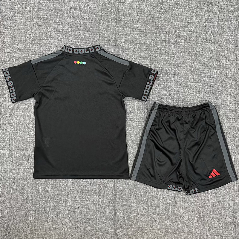 26-27 Colo-Colo Away Kids Soccer Jersey