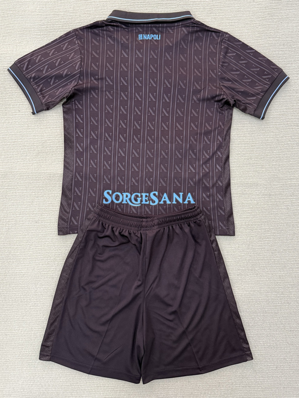 25-26 Napoli Third Kids Soccer Jersey