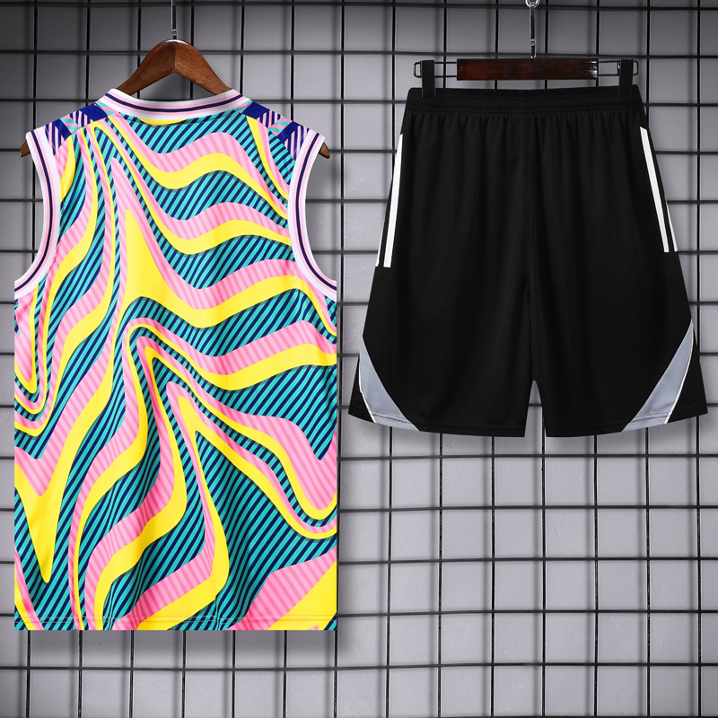 25-26 RMA Yellow green Tank top and shorts suit