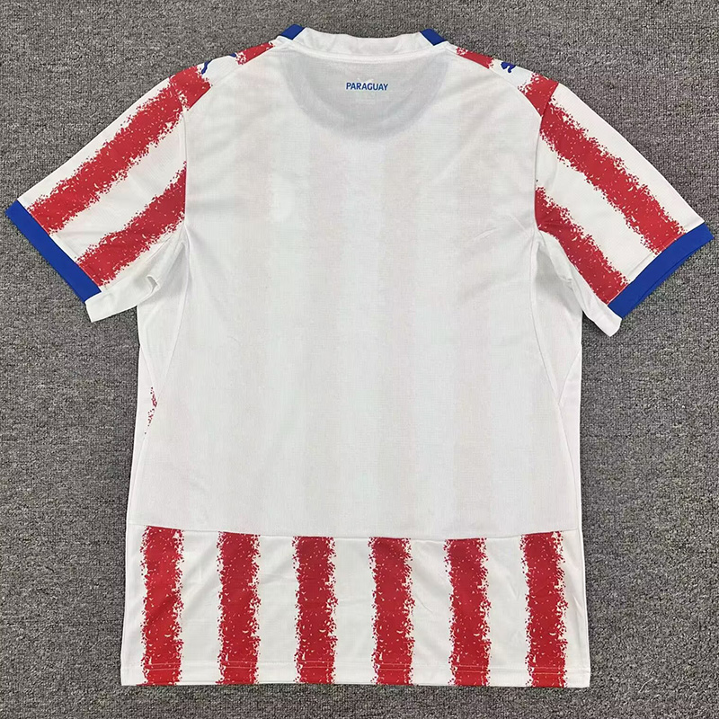 26-27 Paraguay Home Fans Soccer Jersey