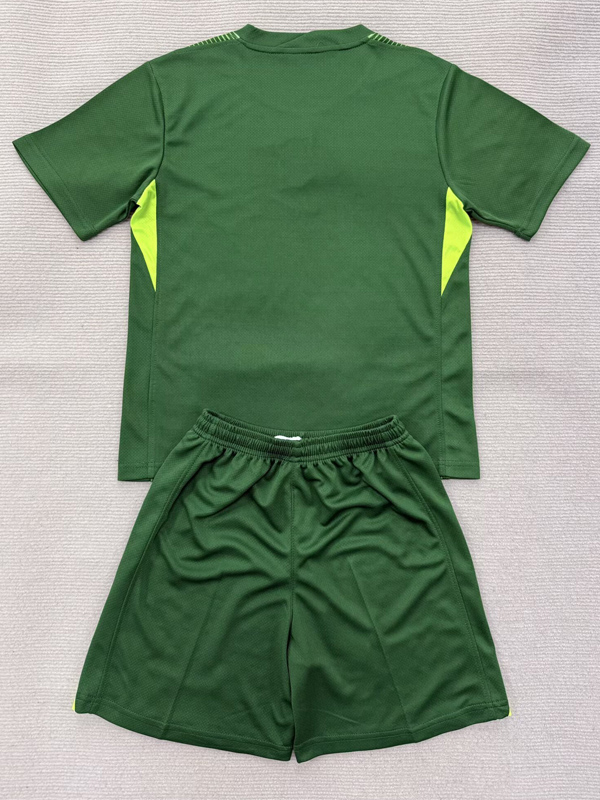 25-26 Birmingham Green GoalKeeper Kids Soccer Jersey