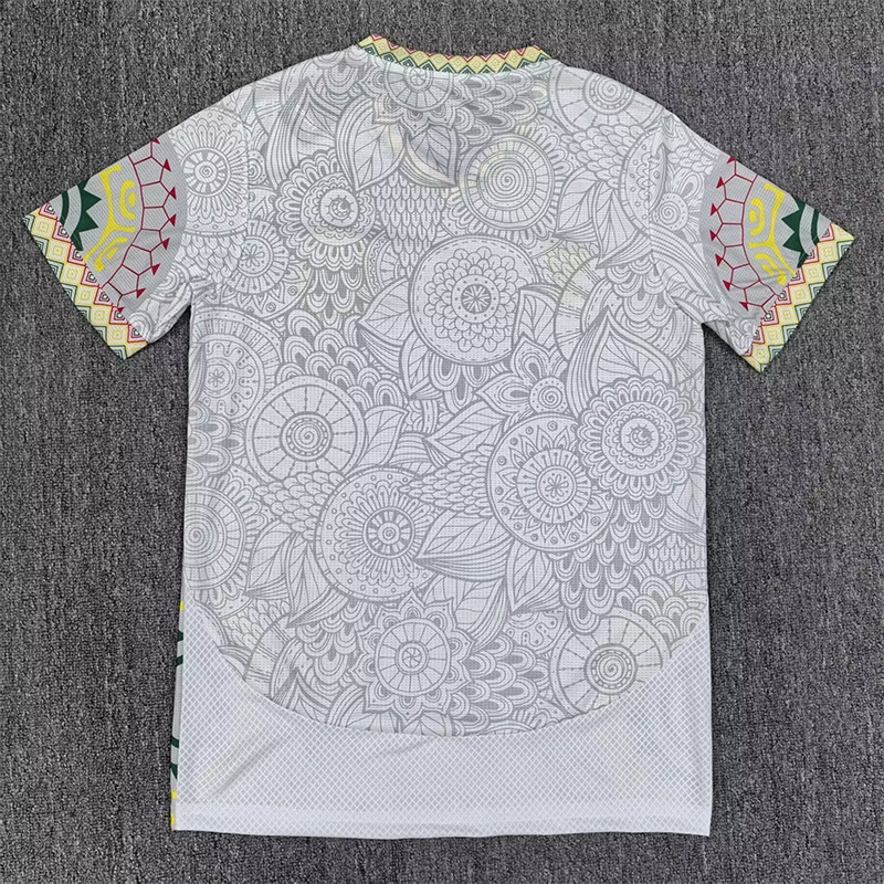 25-26 Mali White Fans Soccer Jersey