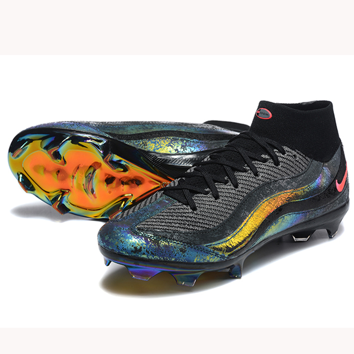 Air Zoom Mercurial Superfly 16 Elite XXV FG Soccer Shoes-Black/Gray