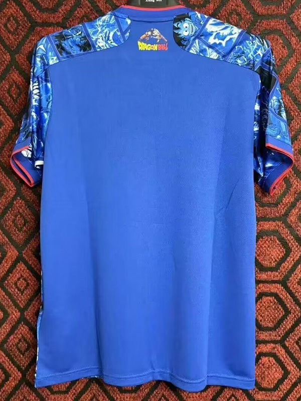 24-25 Japan Anime Edition Blue Fans Soccer Jersey 龙珠联名