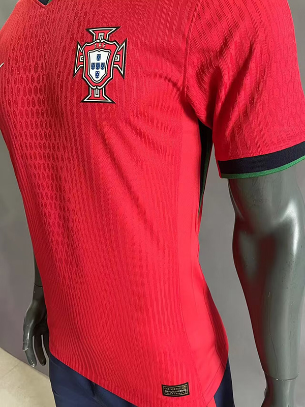 2024 Portugal Home Player Version Soccer Jersey