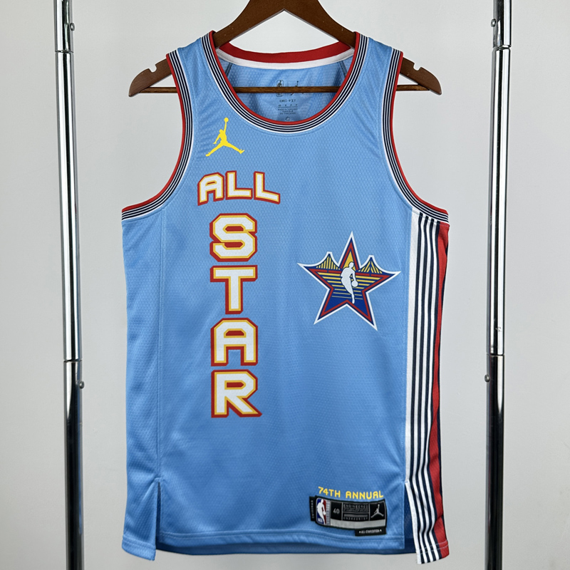 25-26 ALL-STAR IRVING #11 Light blue Top Quality Hot Pressing NBA Jersey