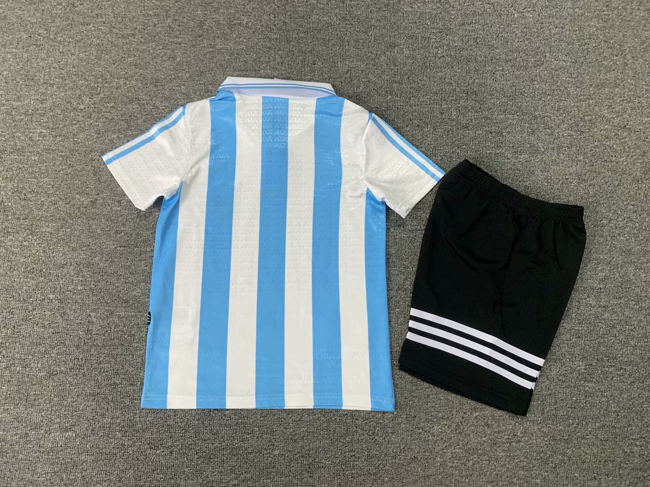 1994 Argentina Home Kids Retro Soccer Jersey