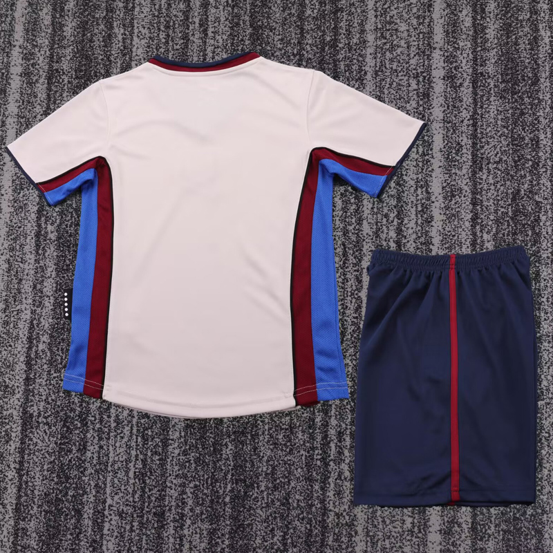 1998-1999 BAR Away Kids Retro Soccer Jersey