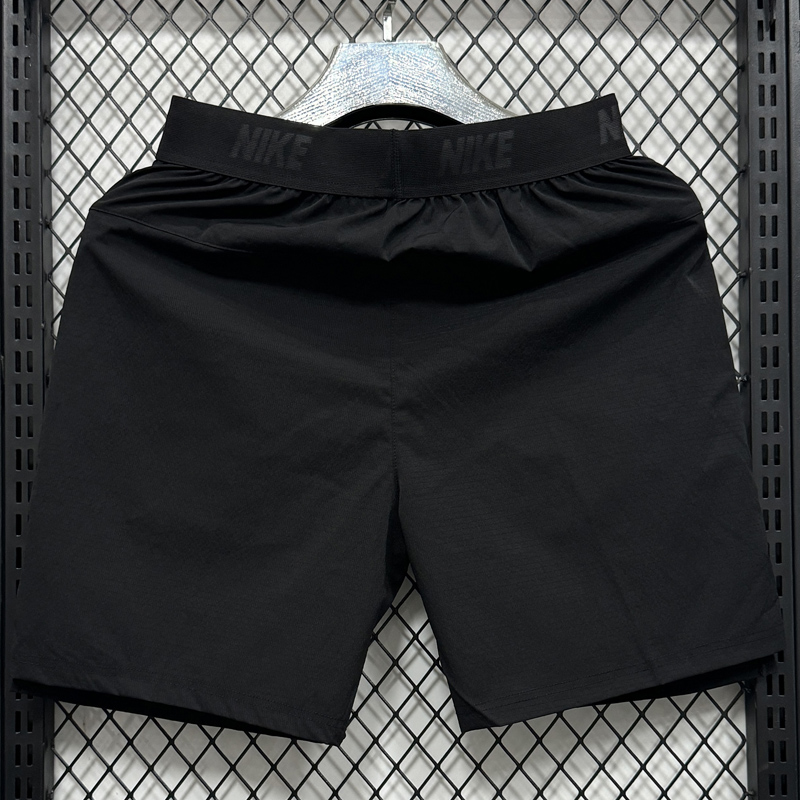 D3302 NK Black Casual Short Pants