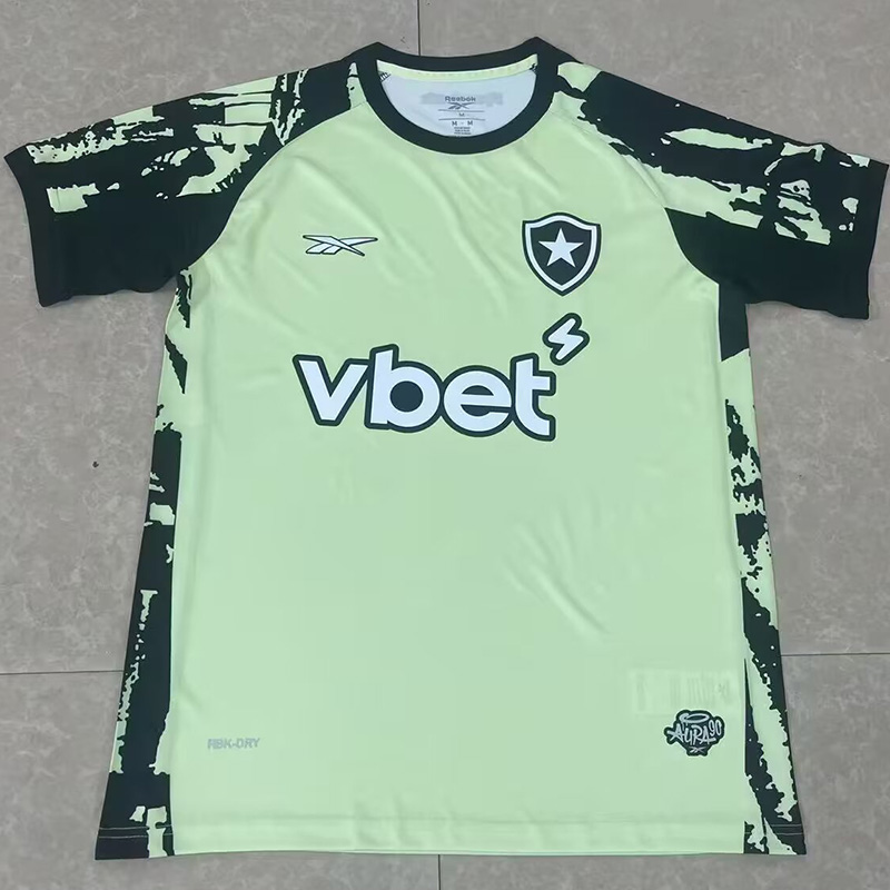 25-26 Botafogo Light Yellow Goalkeeper Soccer Jersey