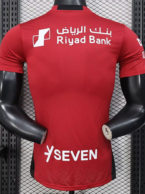 25-26 Al-Hilal Red Player Version Soccer Jersey