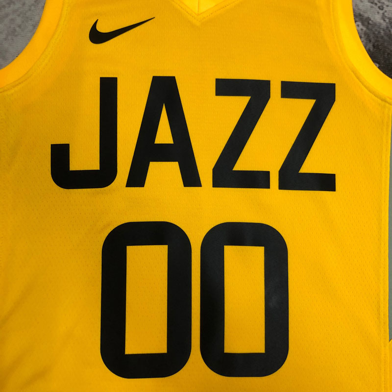 22-23 JAZZ CLARKSON #00 Yellow Top Quality Hot ...