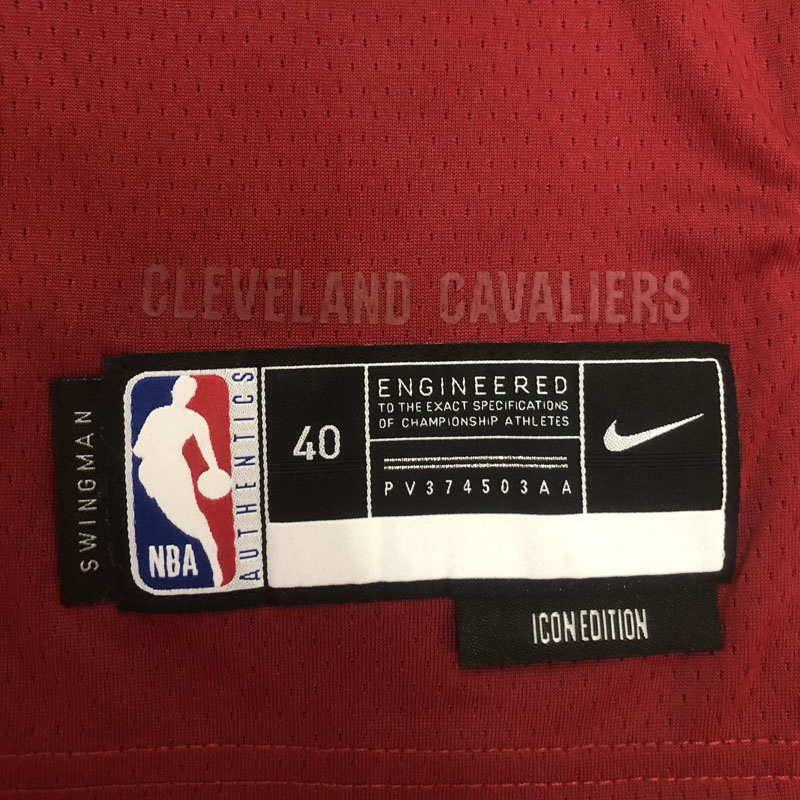 22-23 Cleveland Cavaliers CARLAND #10 Red Top Q...