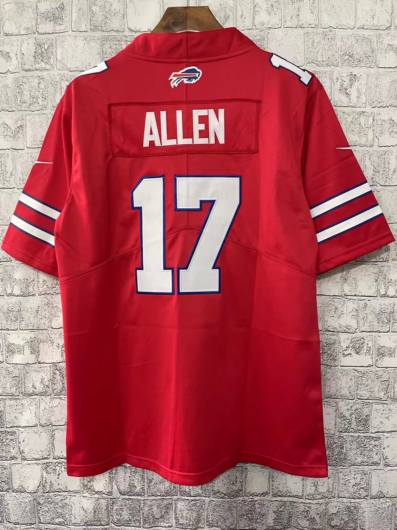 2023 Men‘s Buffalo Bills ALLEN 17 NFL Jersey