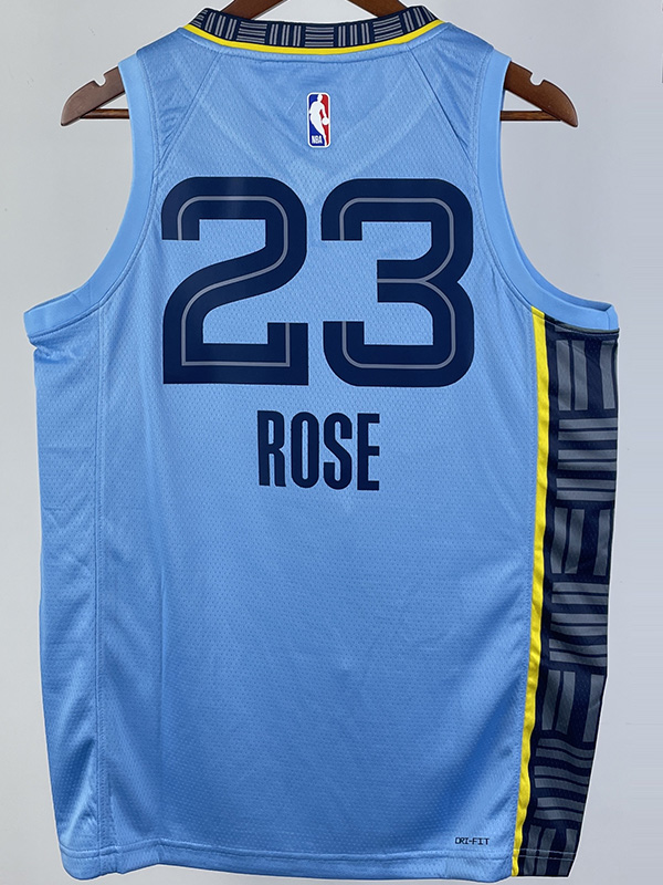 22-23 GRIZZLIES ROSE #23 Blue Top Quality Hot P...