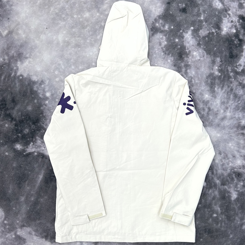 24-25 Brazil Velvet Thickened warm White Outdoor Jackets #103加绒冲锋衣