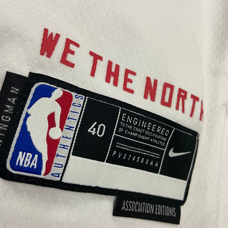 22-23 Raptors McGRADY #1 White Top Quality Hot ...