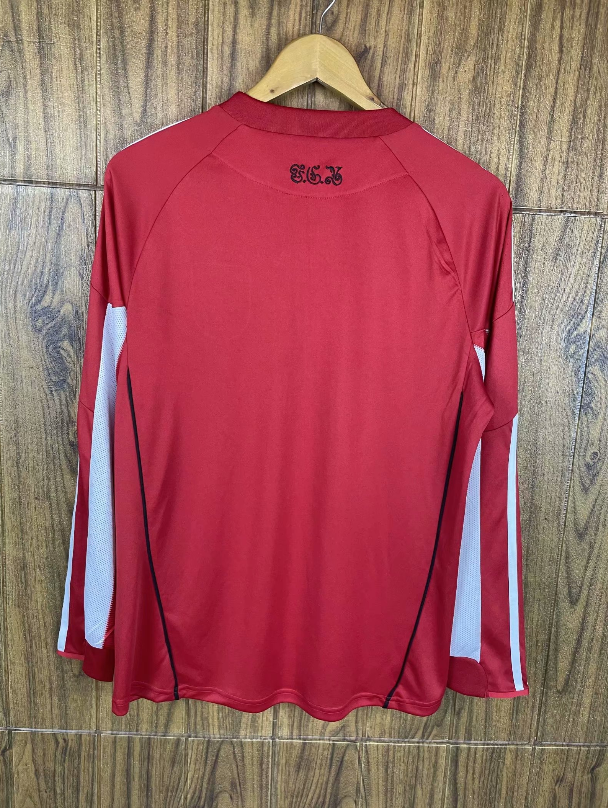 2010-2011  Bayern Home Retro Long sleeve Soccer Jersey