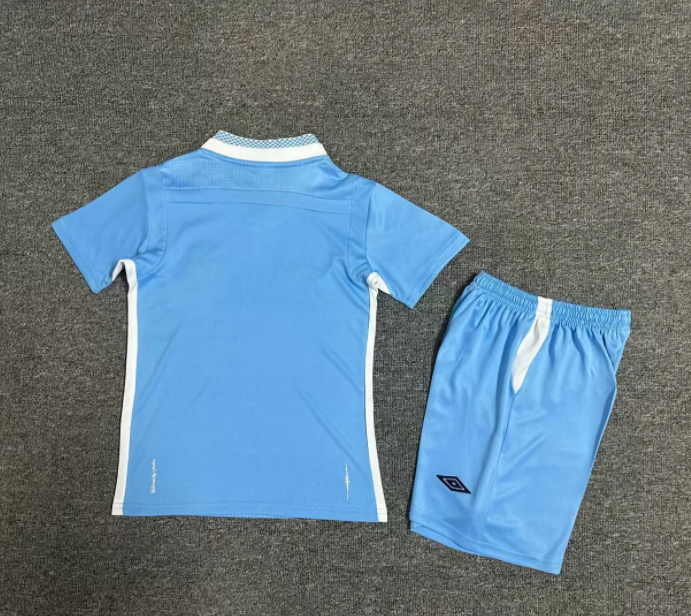 2011-2012 Man City Home Kids Retro Soccer Jersey