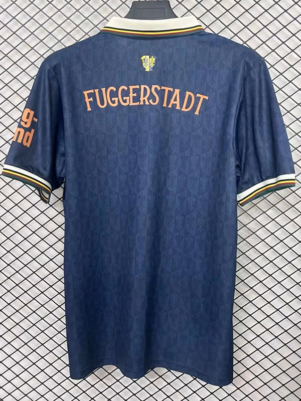 25-26 Augsburg FC Navy blue Special Edition Fans Soccer Jersey