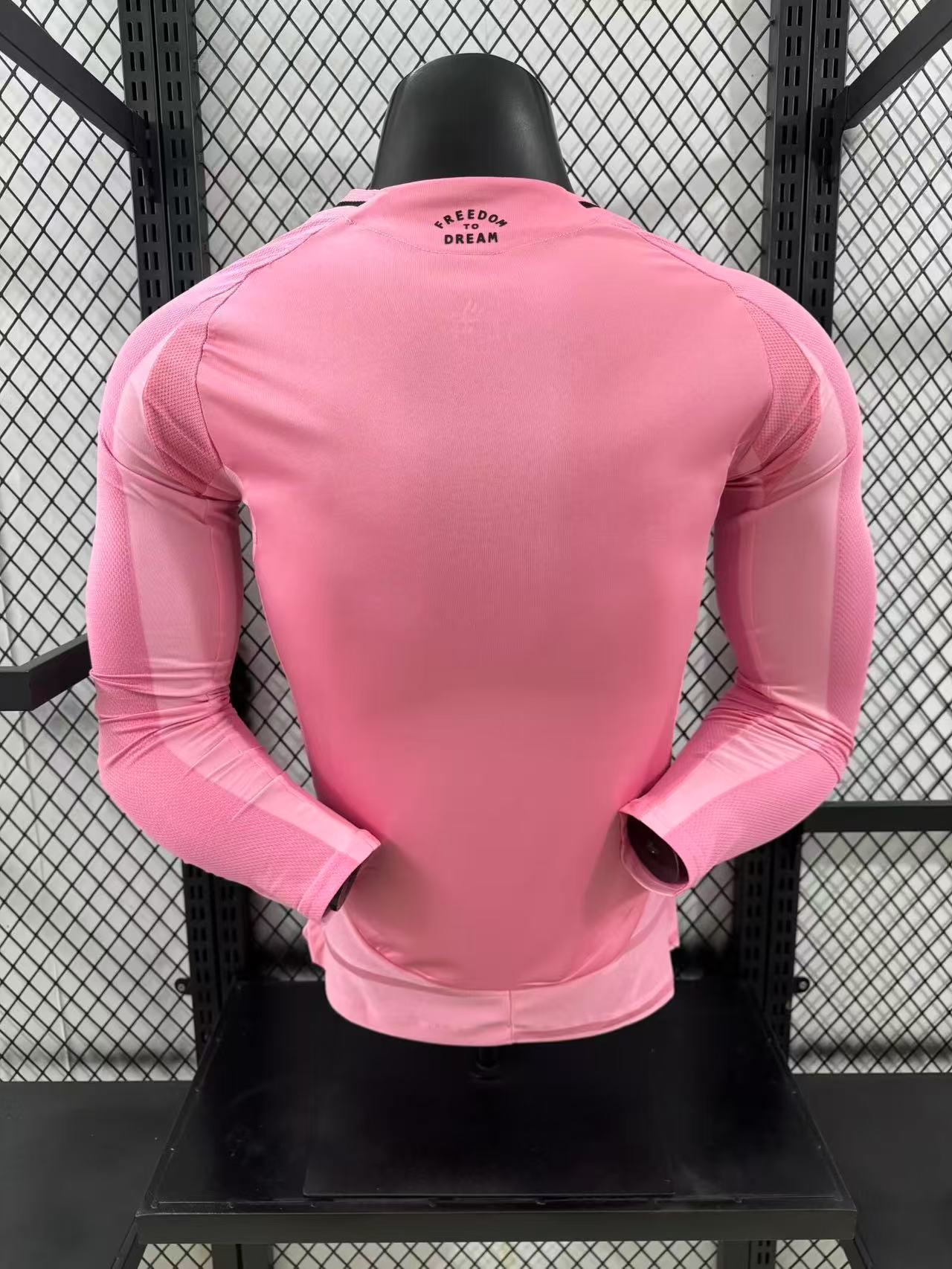 25-26 Inter Miami Home Long Sleeve Player Version Soccer Jersey (长袖球员)