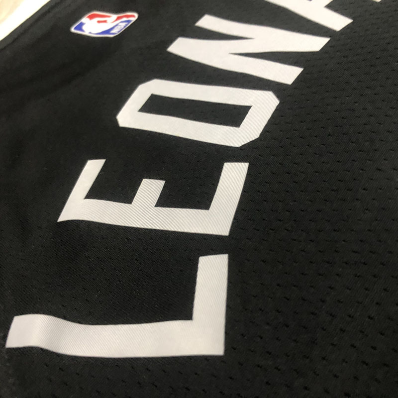 22-23 SA Spurs LEONARD #2 Black Top Quality Hot...