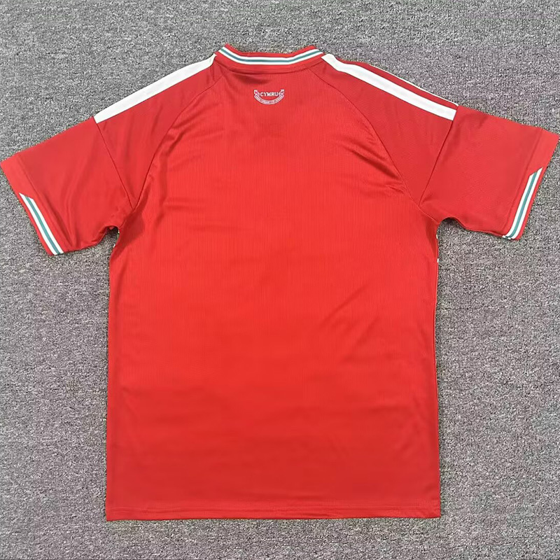 26-27 Wales Home Fans Soccer Jersey