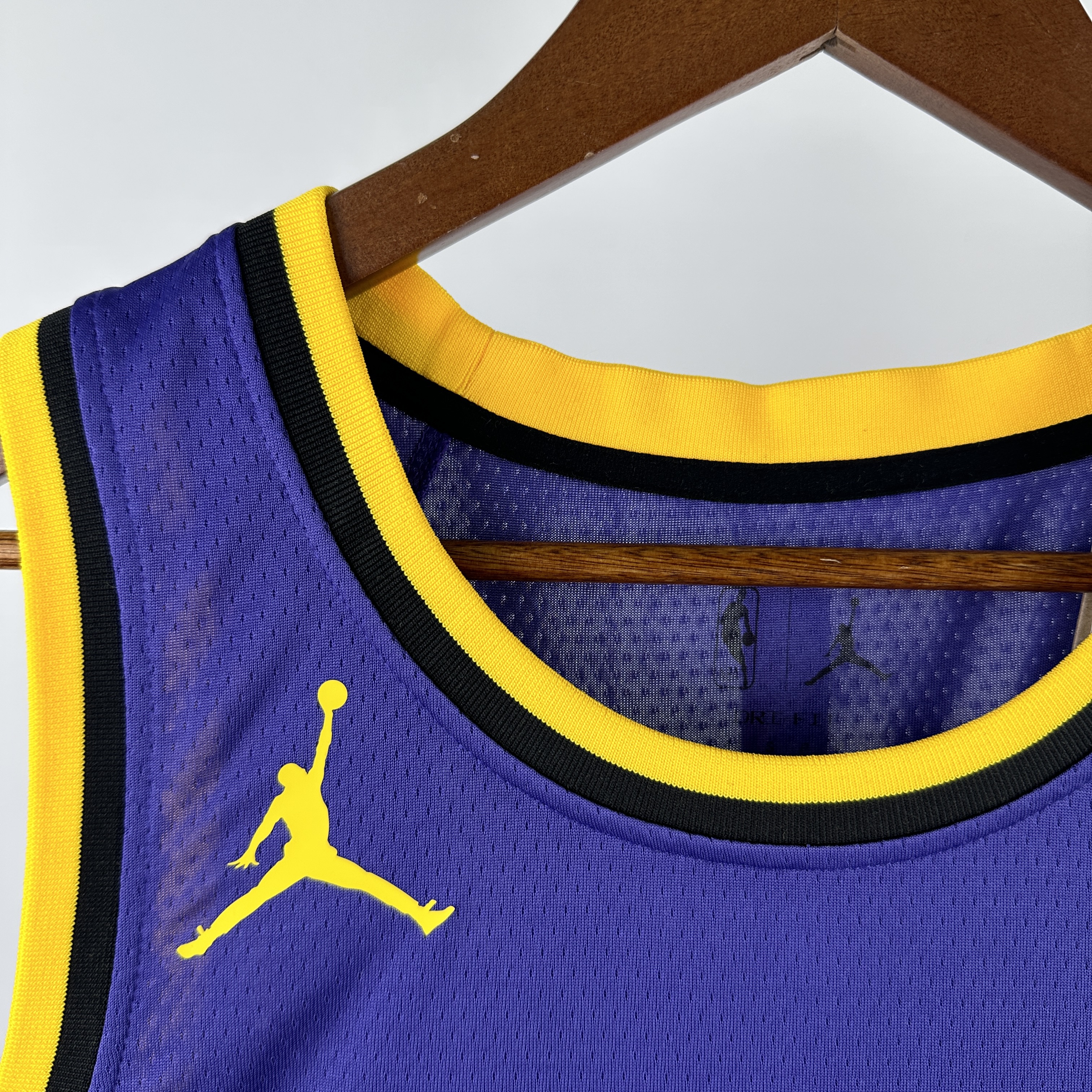 22-23 LAKERS KNECHT #4 Purple Top Quality Hot Pressing NBA Jersey (Trapeze Edition) 飞人版