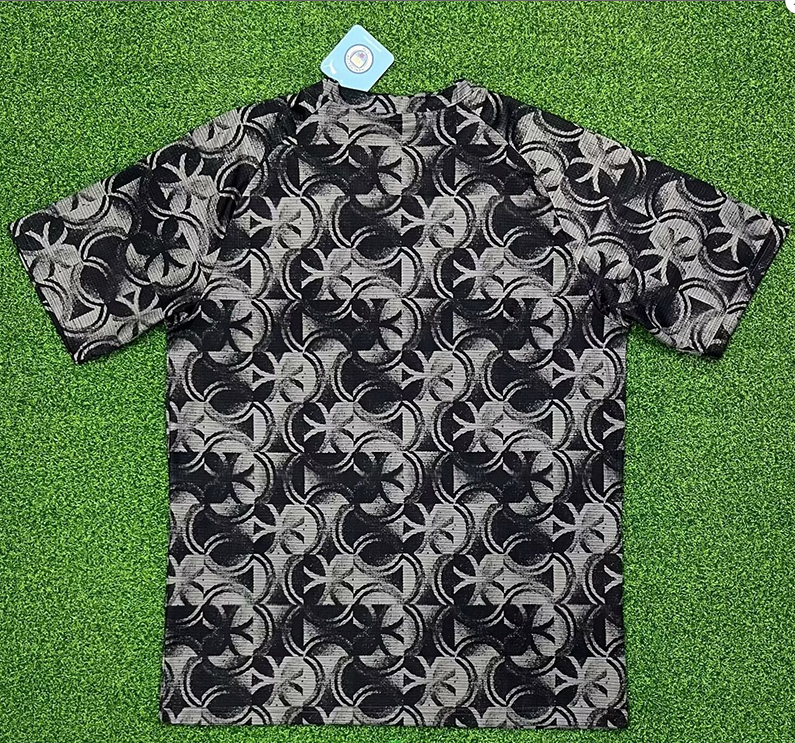 25-26 Man City Grey Black Training shirts