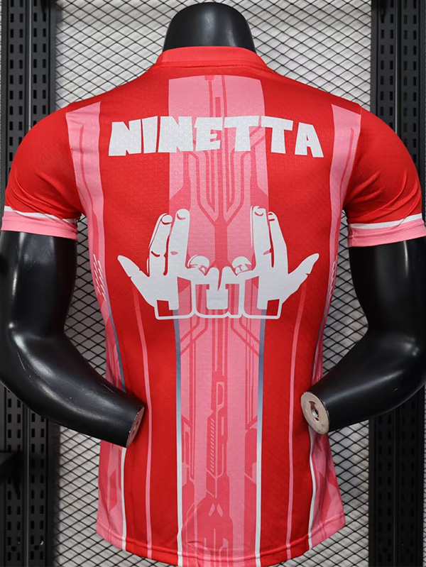 25-26 Marseille Red Joint Edition Player Version Training shirts