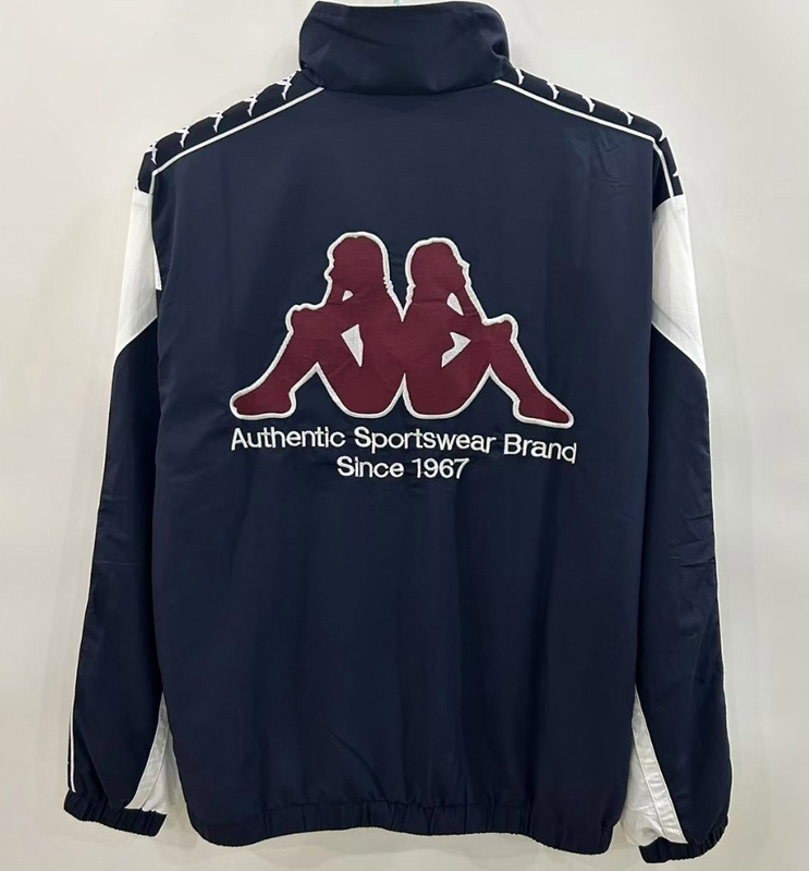 1967 ARS Black Retro Windbreaker #刺绣