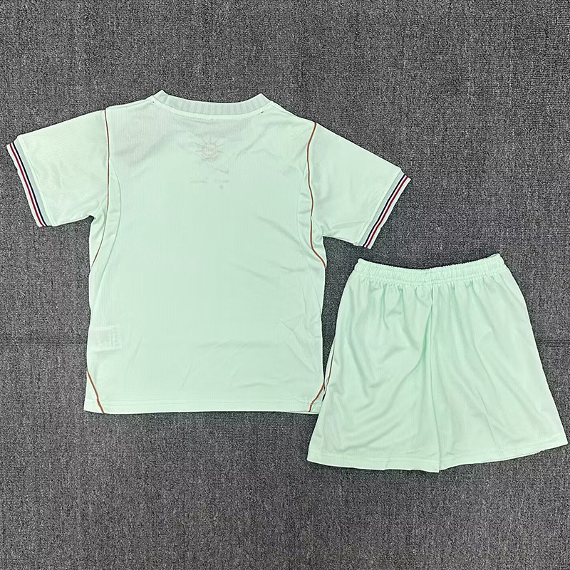 26-27 France Away Kids Soccer Jersey