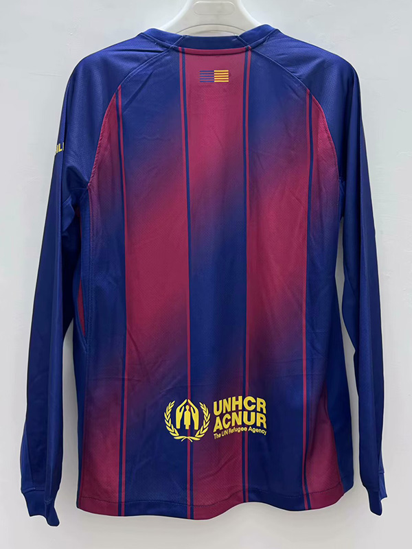 25-26 BAR Home Long Sleeve Soccer Jersey (长袖)