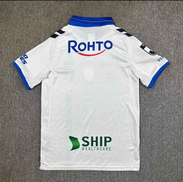 25-26 Gamba Osaka Away Fans Soccer Jersey 大阪钢巴