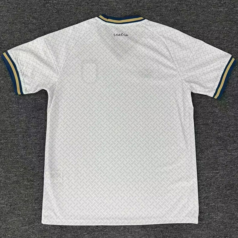 25-26 Italy White Fans Soccer Jersey