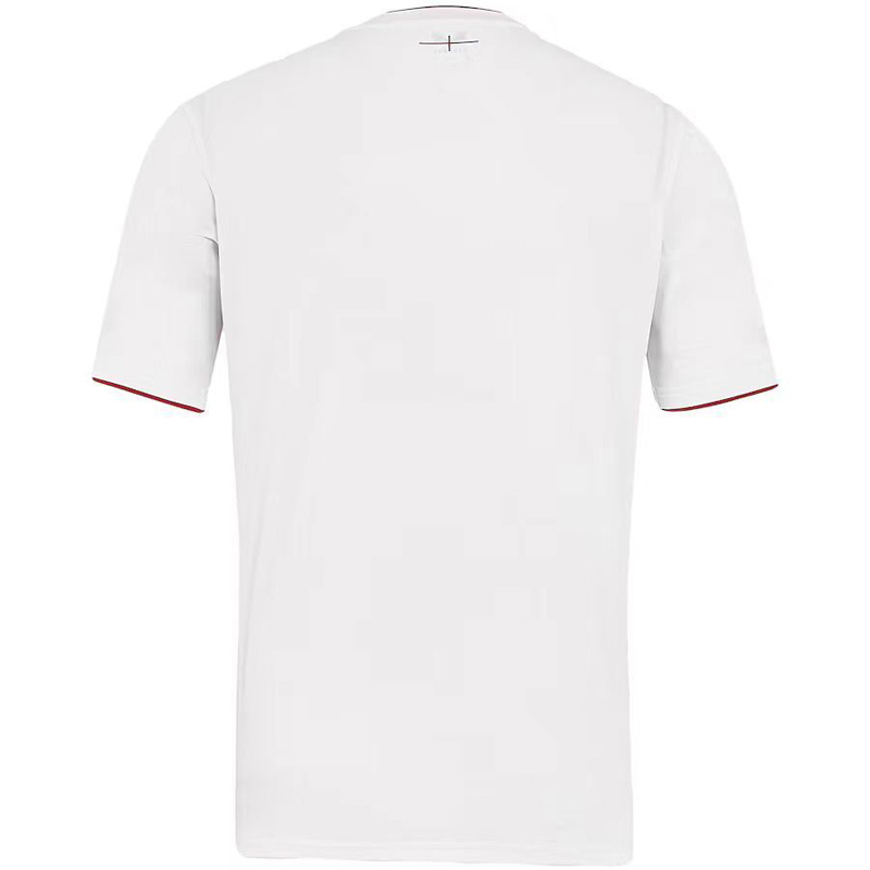 2025 England White Rugby Jersey (圆领)