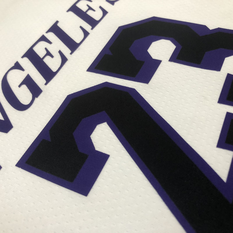 22-23 LAKERS JAMES #23 White City Edition Top Q...