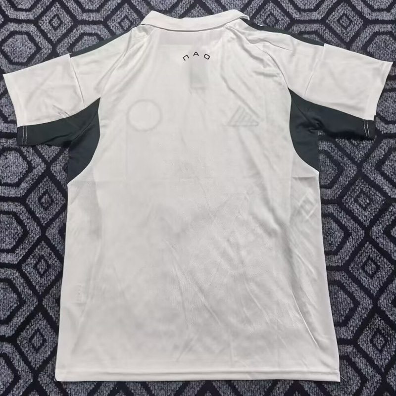 25-26 Panathinaikos White Fans Soccer Jersey