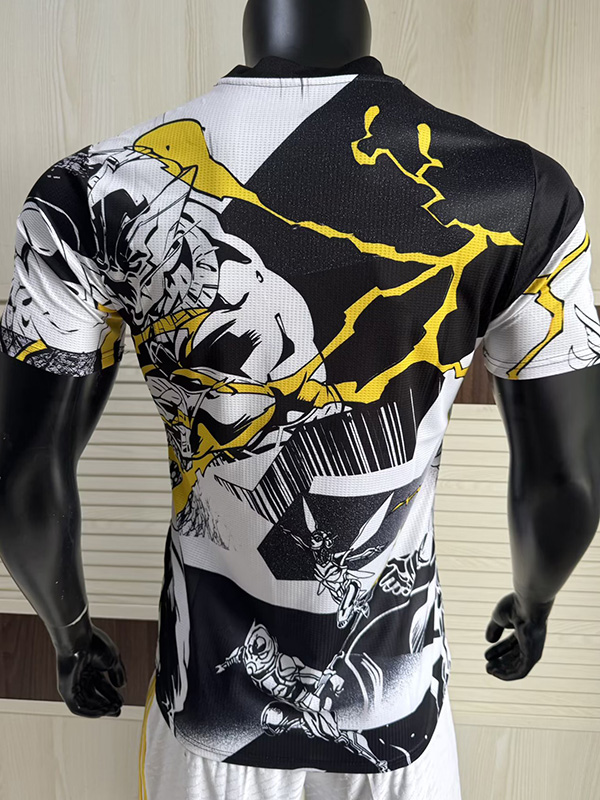 25-26 RMA White Black Joint Edition Player Version Training Shirts (漫画版)