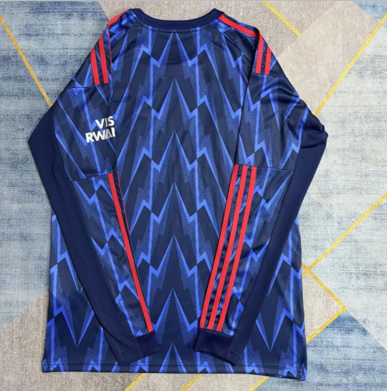 25-26 ARS Away Long Sleeve  Version Soccer Jersey (长袖)