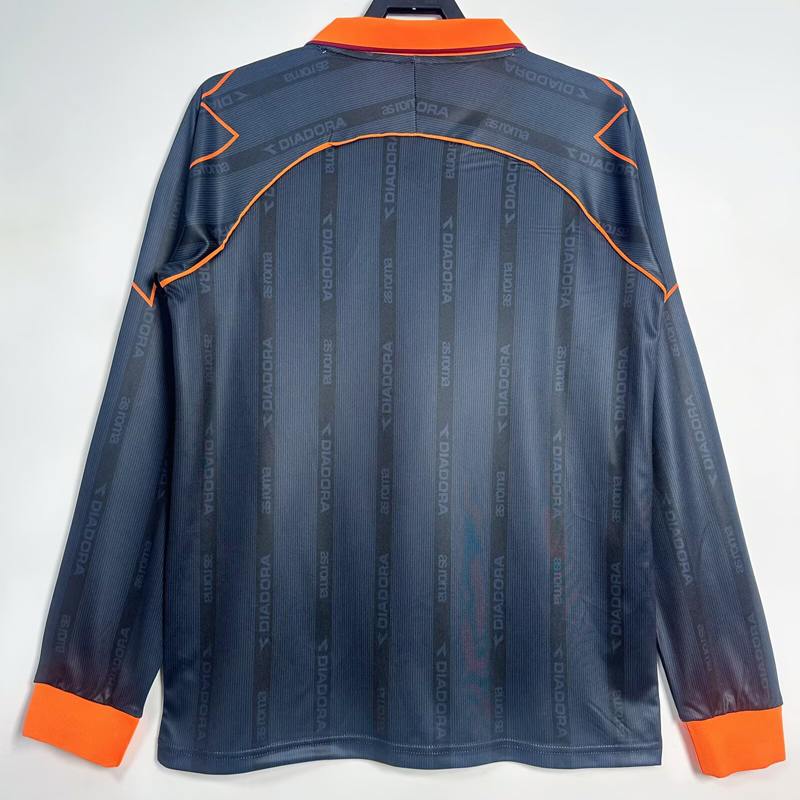 1999-2000 Roma Third Long Sleeve Retro Soccer Jersey (长袖)