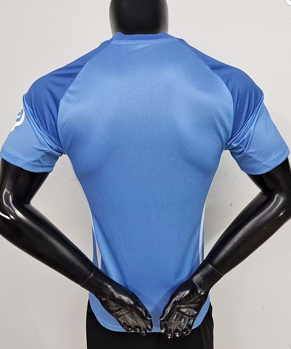 25-26 RMA Blue GoalKeeper Player Version Soccer Jersey