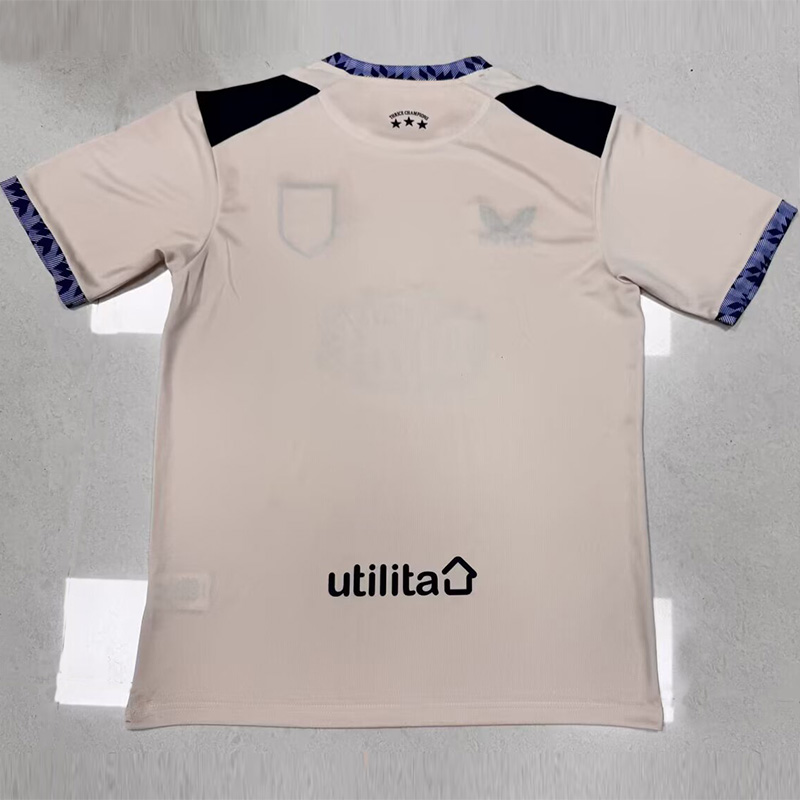 25-26 Huddersfield Town Third Fans Soccer Jersey