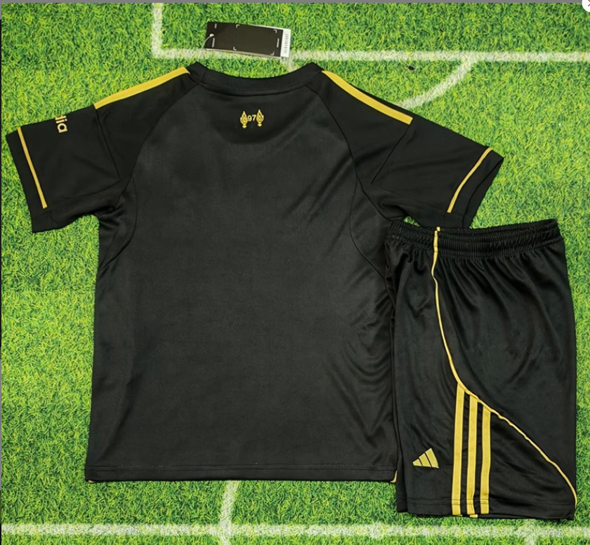 25-26 LIV Black Kids Soccer Jersey