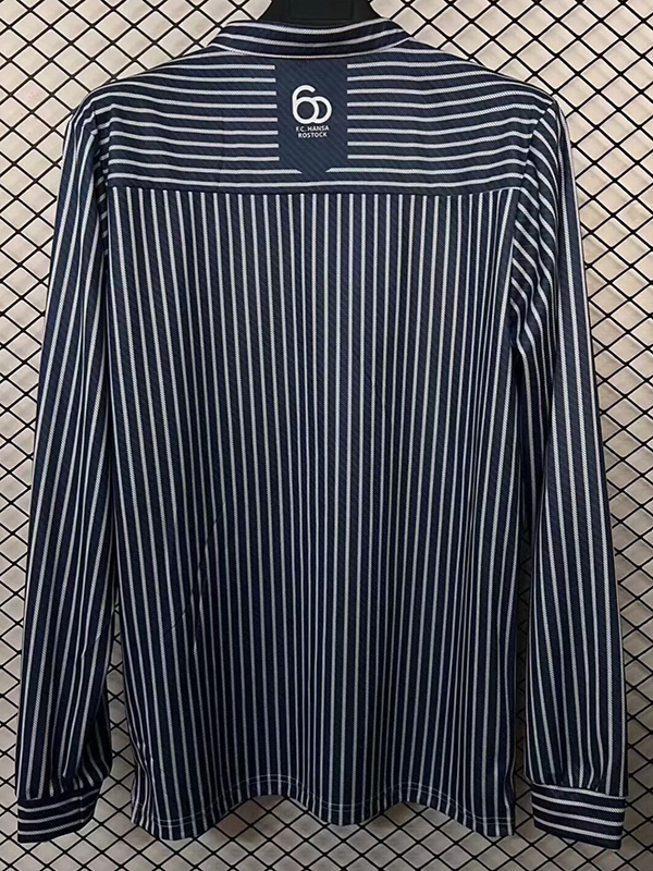 2025 Hansa Rostock 60th Anniversary Long Sleeve Soccer Jersey (长袖)