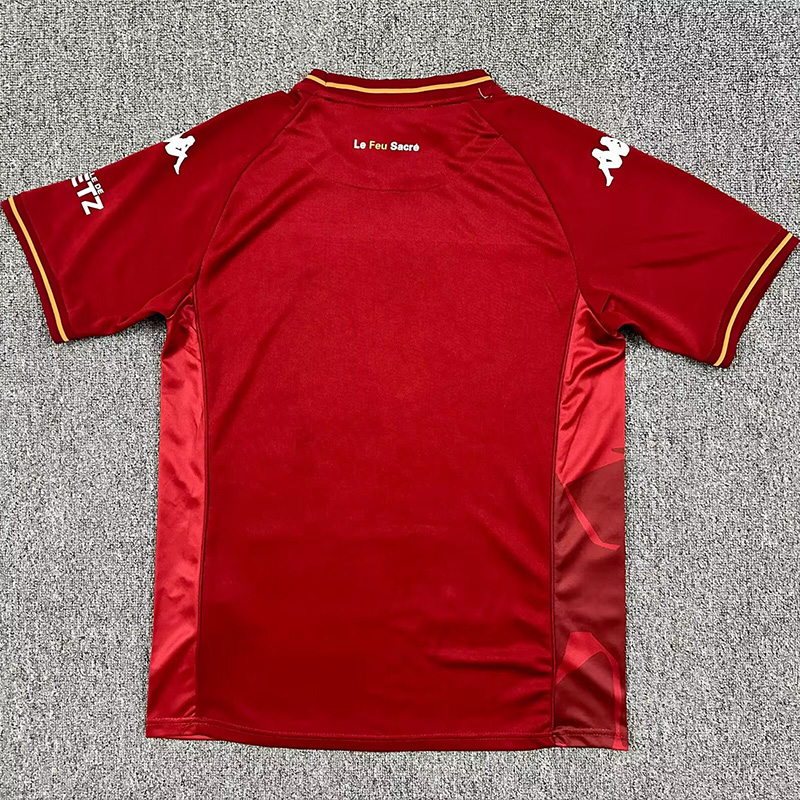 25-26 Metz Home Fans Soccer Jersey